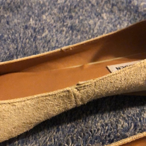 Steve Madden Cream/Tan Flats “Emilie” Size: 9.5 ⚠️modified⚠️ - Picture 7 of 7